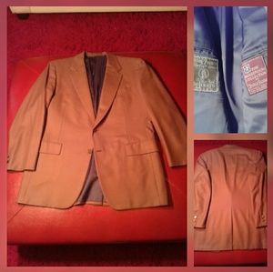 Hickey Freeman Caramel Blazer 40/42 R