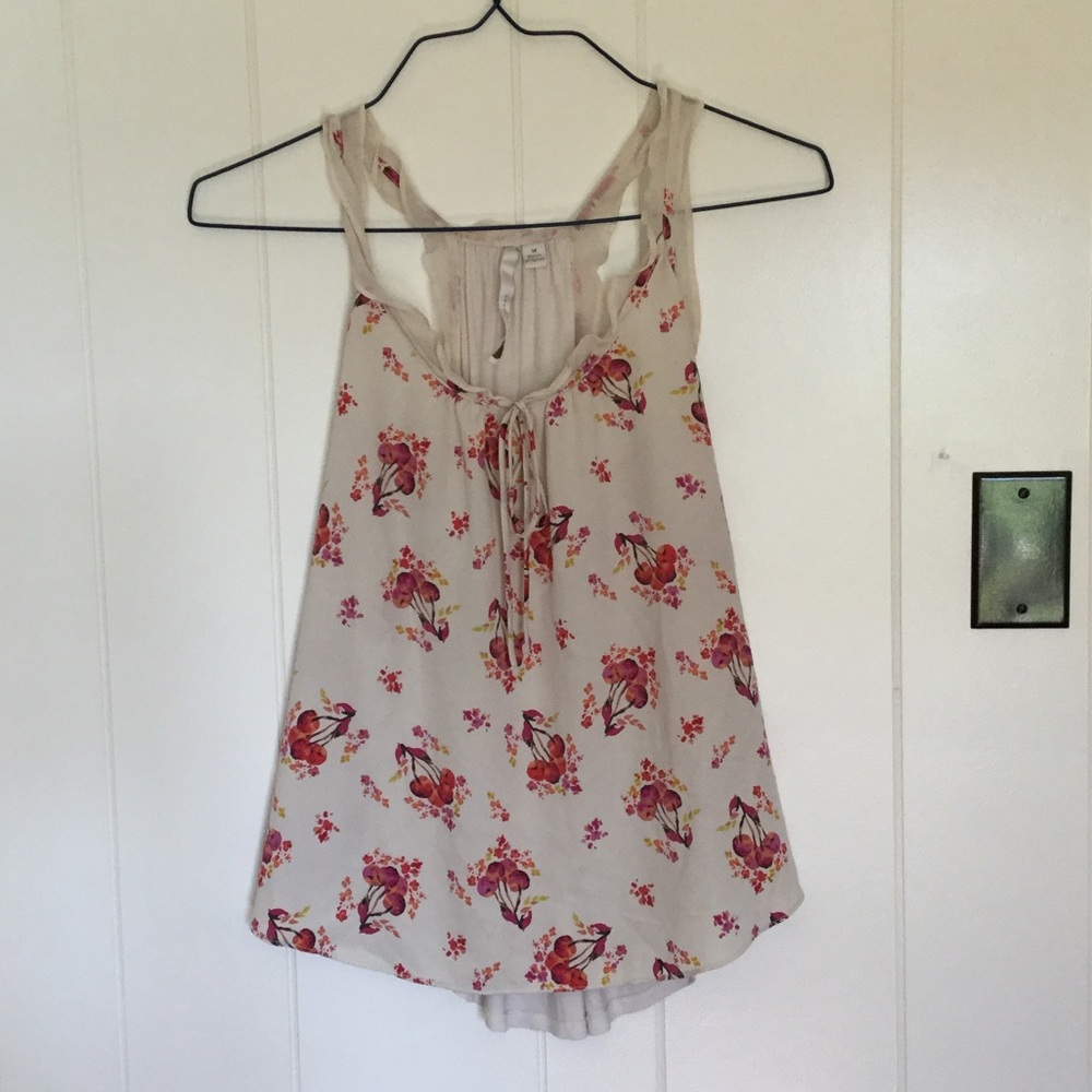 Flowy cherry LC Tank top