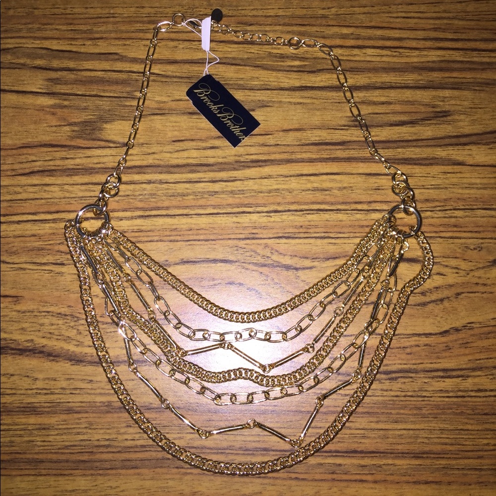 multi chained necklace