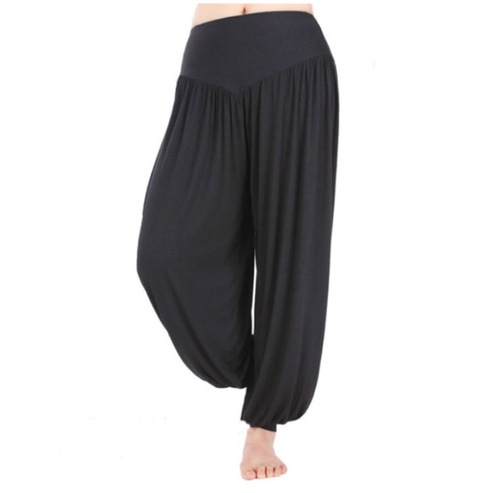•NWT• Black Harem Pants