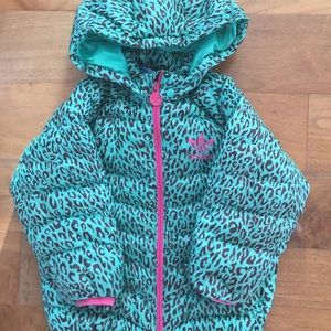 ADIDAS winter Puff Jacket Kids size 4T