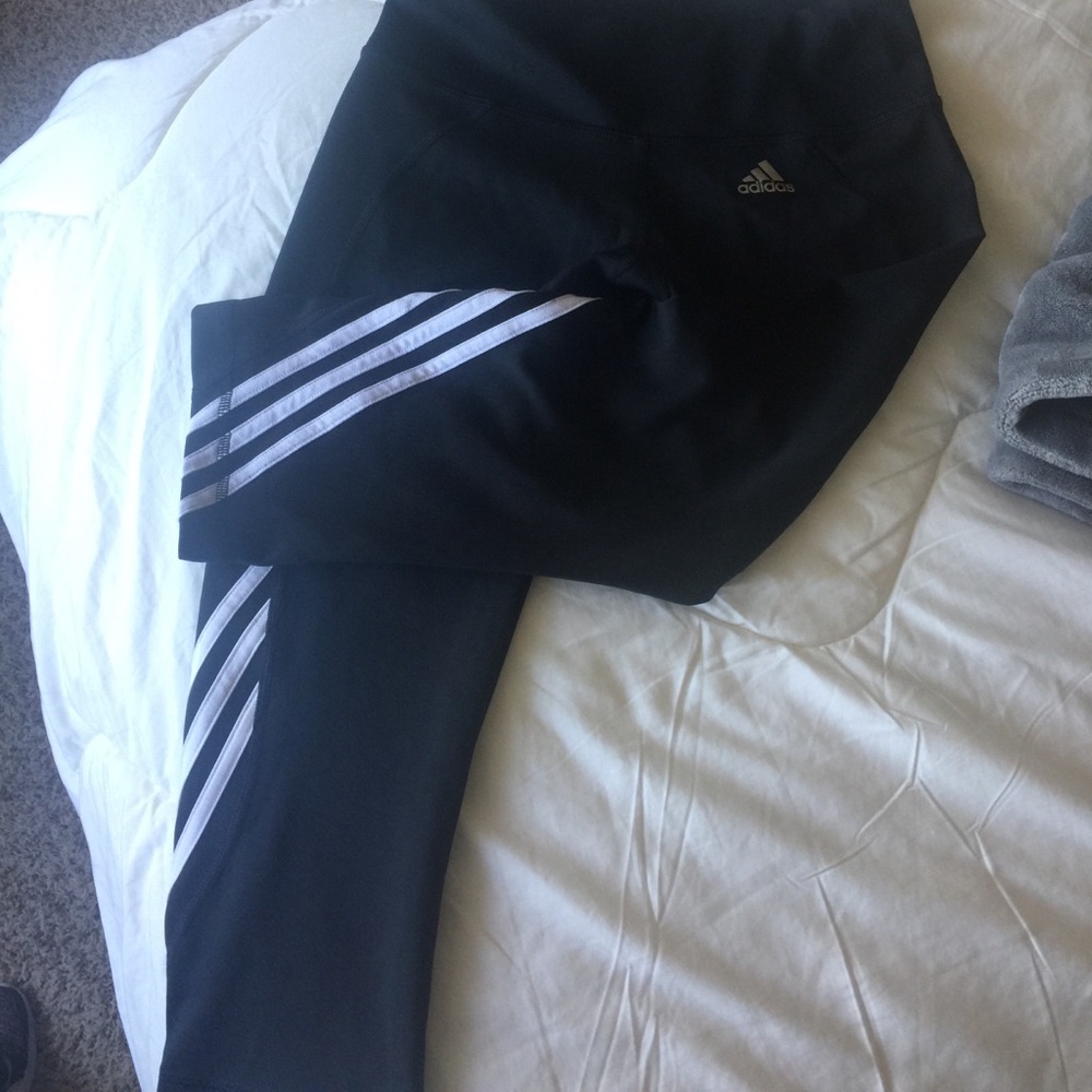 NWOT adidas crop workout pants