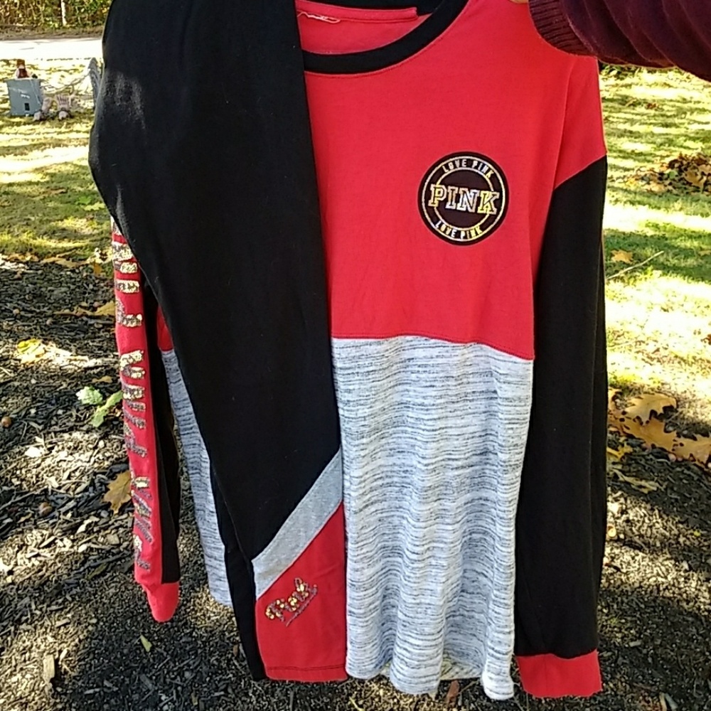 Pink Long sleeve and yoga set