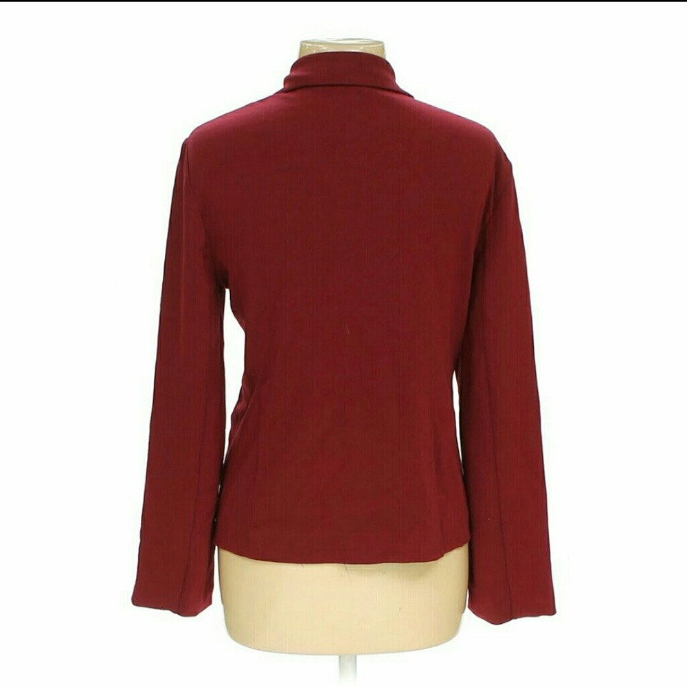 Cato Wine Colored (Maroon) Blazer - image 2