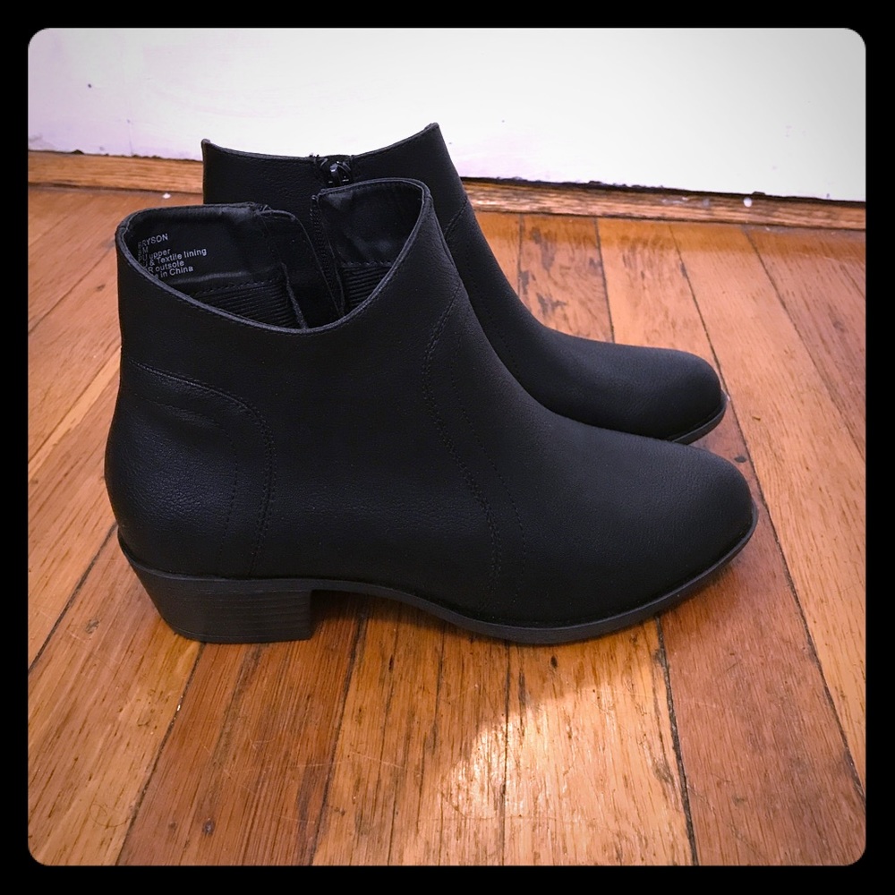 Madden Girl Black Boots