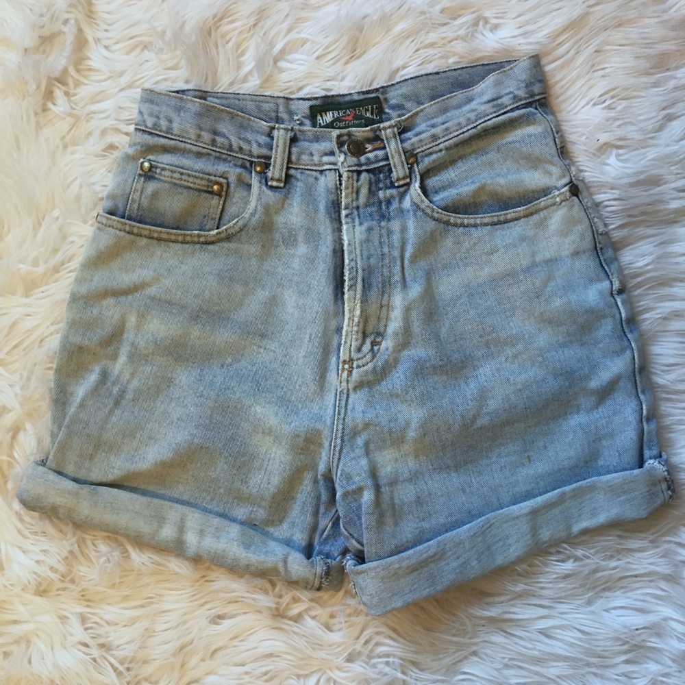 👟Vintage AEO High Rise Denim Shorts👟