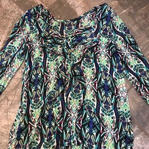 Colorful light weight blouse