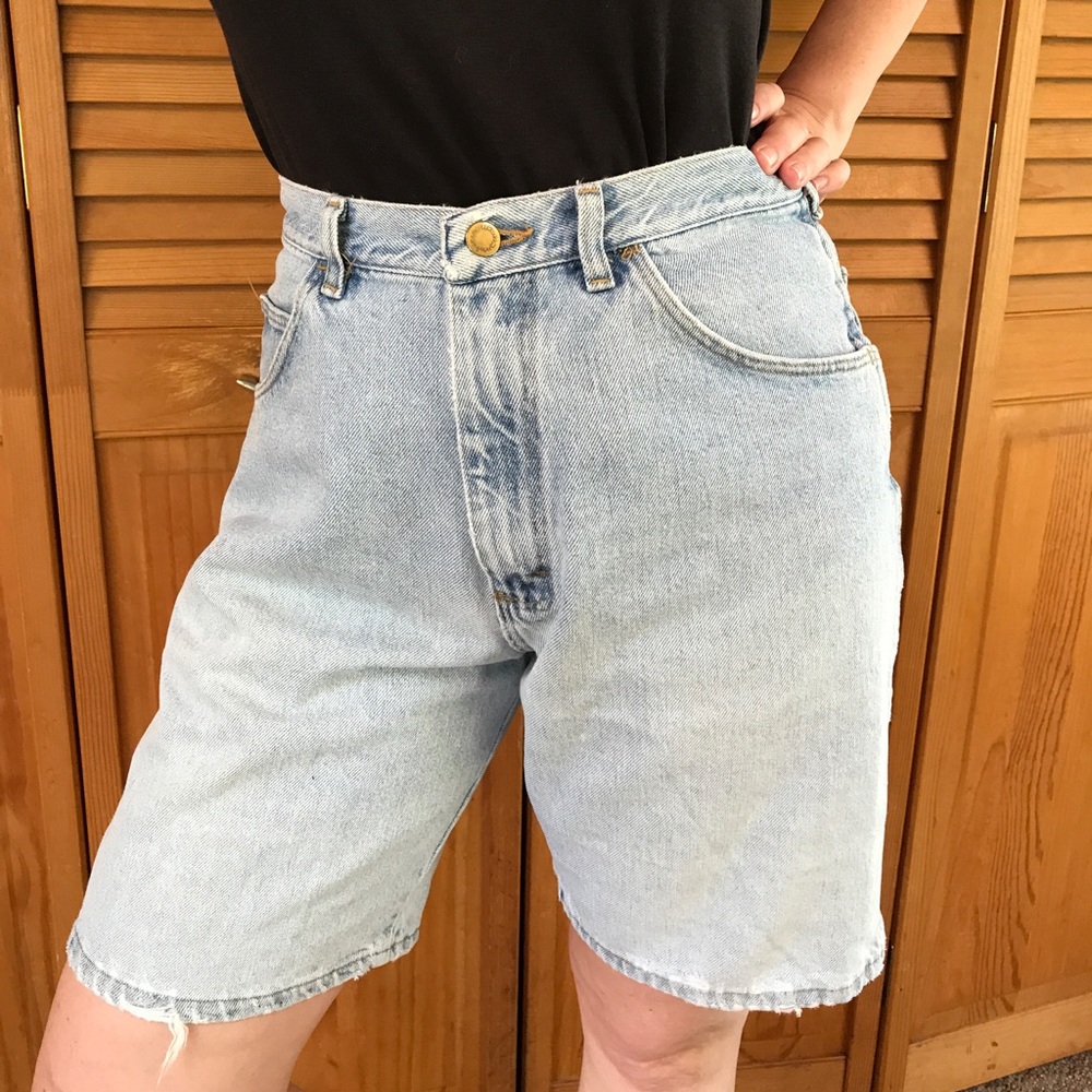 Wrangler High Waisted Jean Shorts