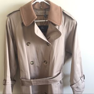 Authentic Burberry London lined trench coat
