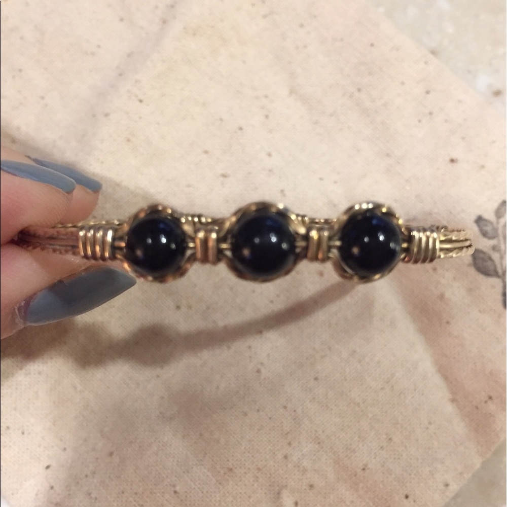 Ronaldo onyx bracelet size 6.5
