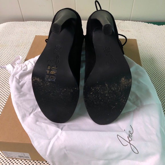 Joie black suede booties - Picture 4 of 6