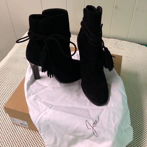 Joie black suede booties - Picture 6 of 6