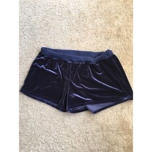 Aerie Velvet Sleep Shorts