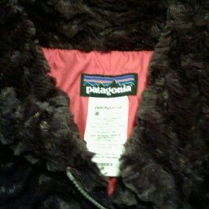 Patagonia  Faux Fur side zip vest
