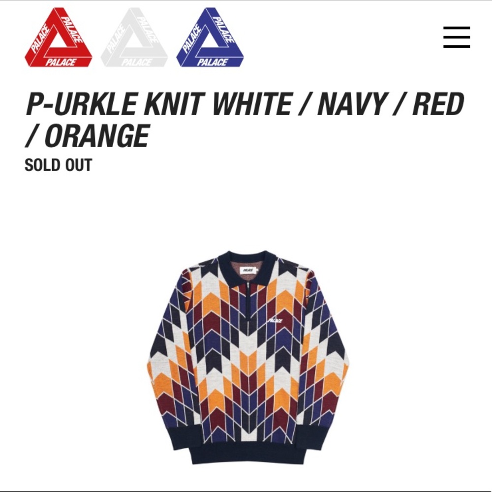 Palace sweater