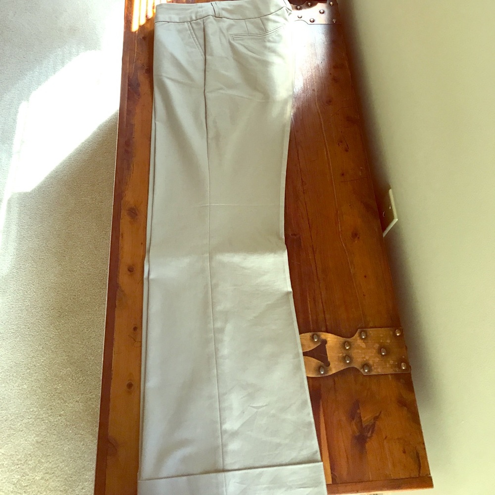 Tan pants Jackson fit from Banana Republic