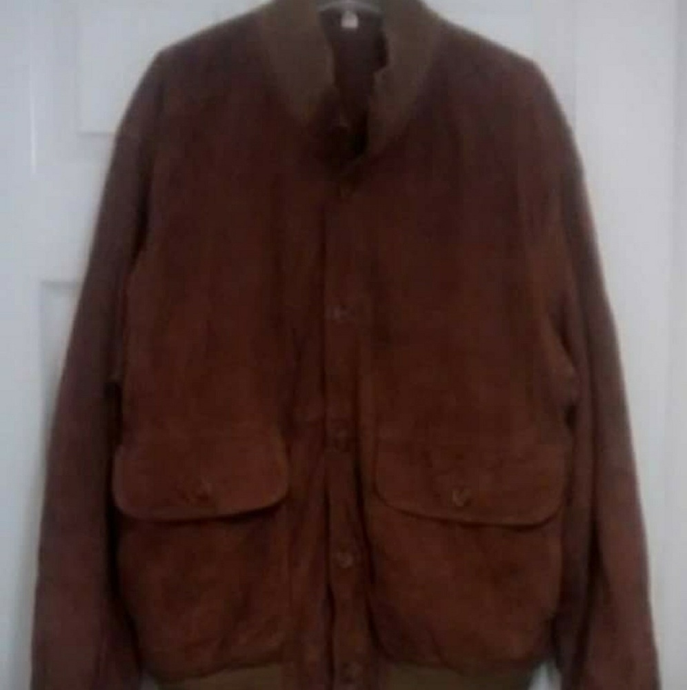 Faux Suede Jacket