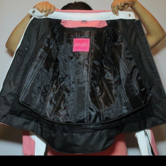 Pink Leather Jacket. - Picture 7 of 8