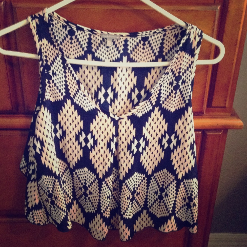 Very cute ,like new Charlotte Russe top