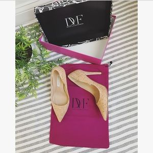 DVF Bethany Cork Heels - Size 8