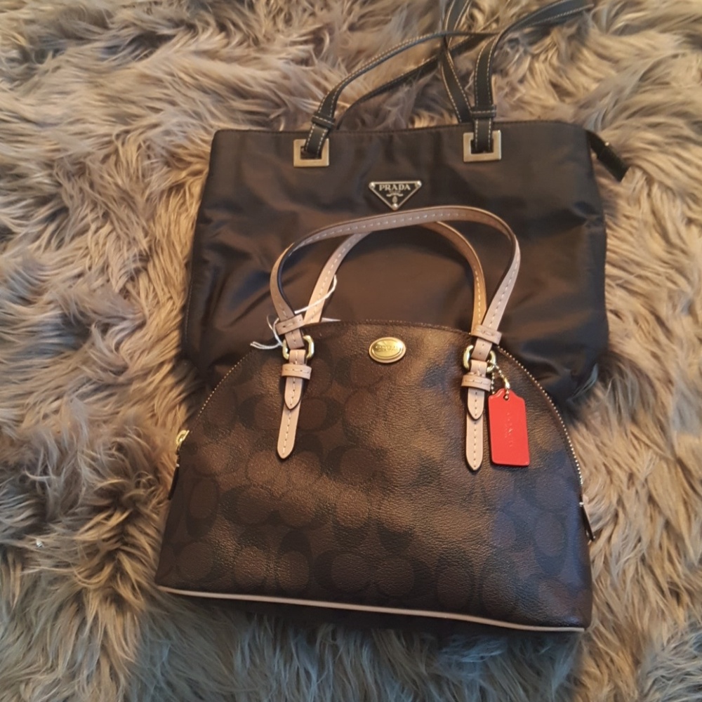 WOMAN purses.