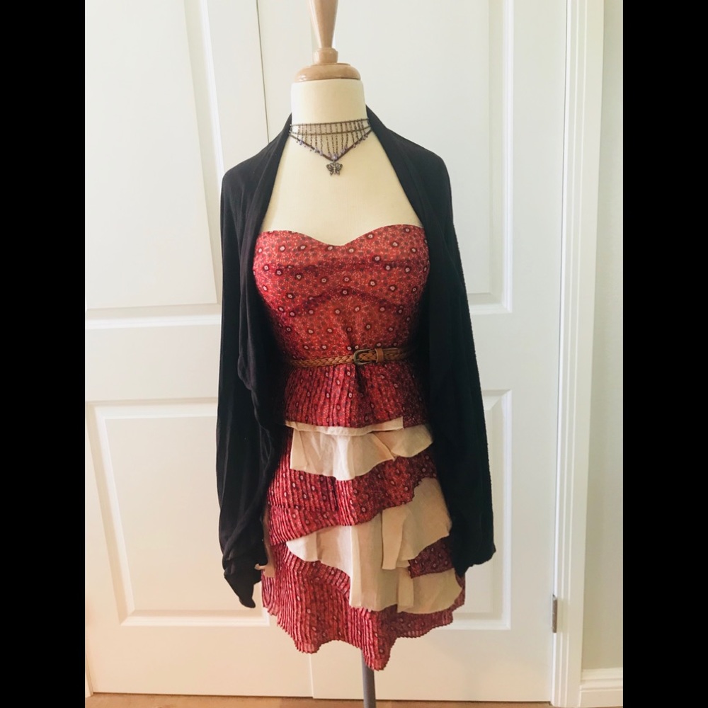 Strapless dress