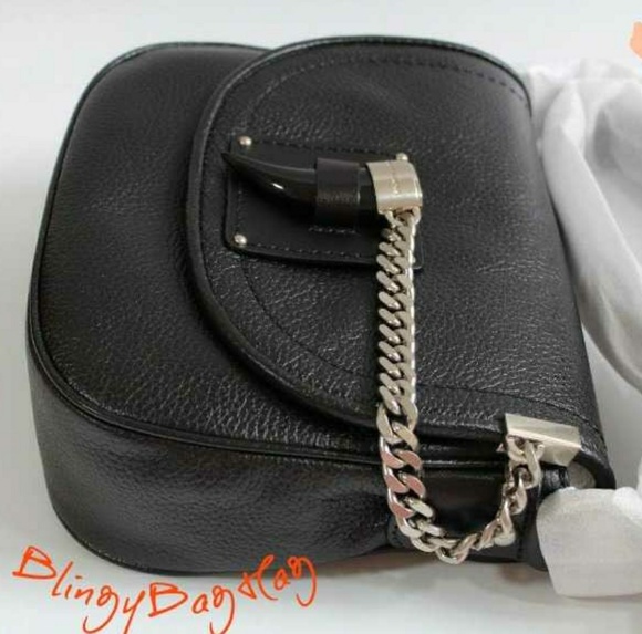 Michael Kors James Leather Saddle Bag Crossbody - Picture 4 of 7