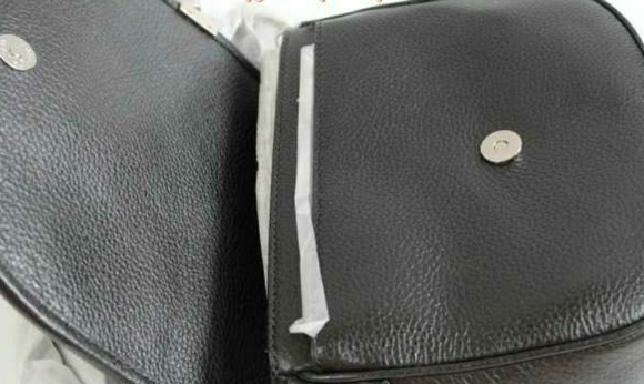 Michael Kors James Leather Saddle Bag Crossbody - Picture 6 of 7