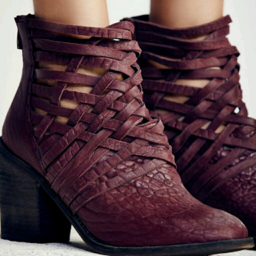 NWOB Free People Carerra Heel Boot