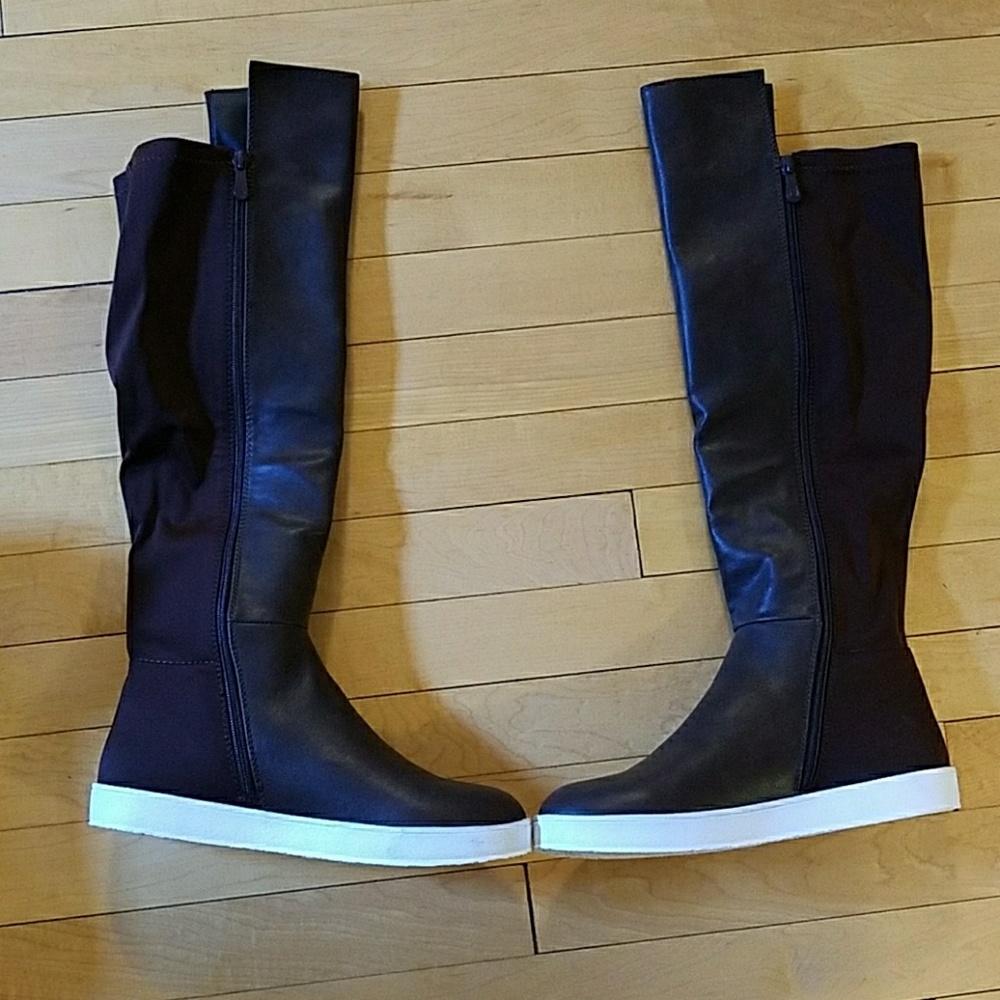 French Blu Brown Boots New with Box US 10