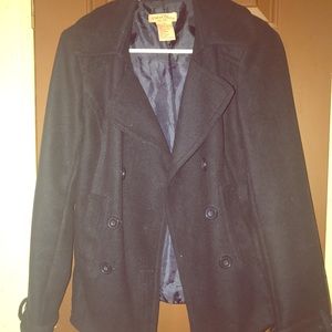 Paris blues pea coat
