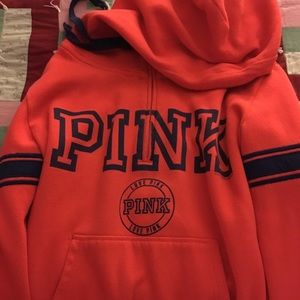 Pink hoodie- Large