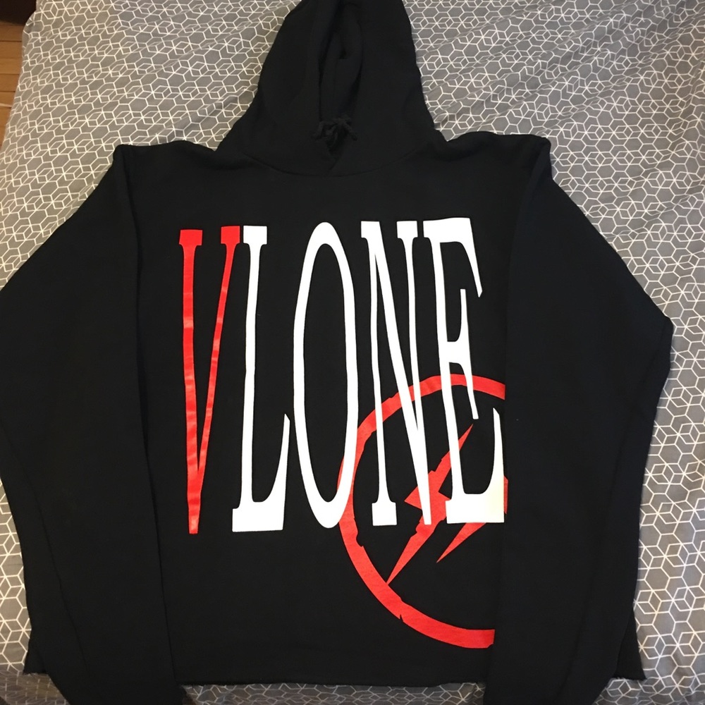 Vlone x fragment hoodie