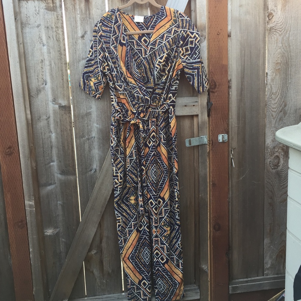 Sienna Sky Printed Sleeve Jumpsuit