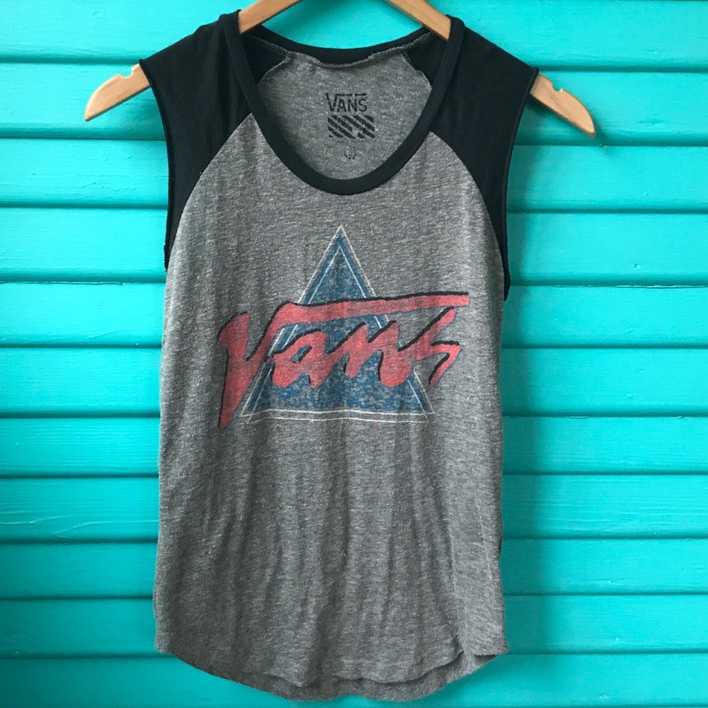 Vintage Vans muscle tee, size Small