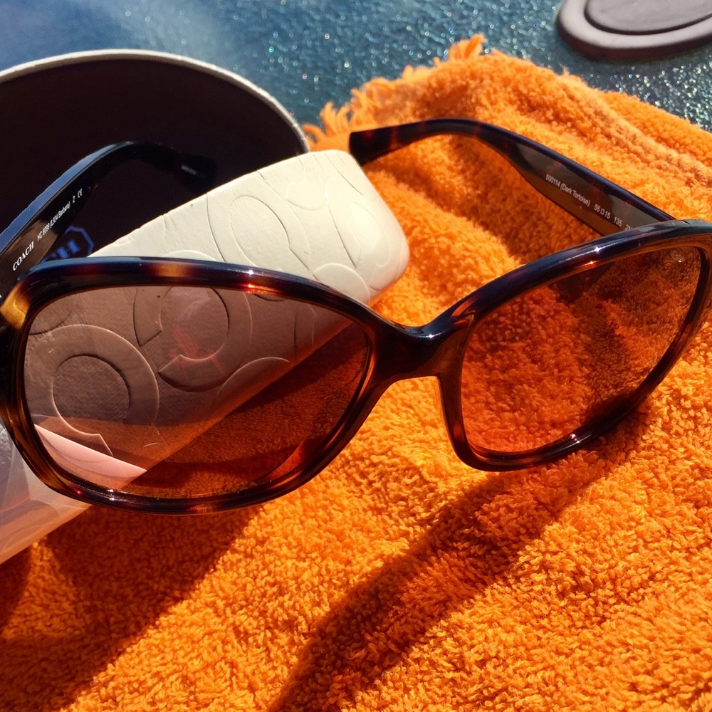 Beautiful Tortoise Coach Sunglasses