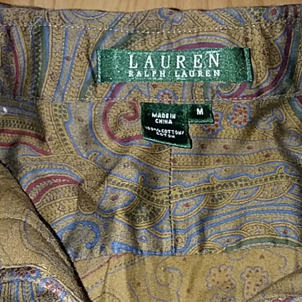 Ralph Lauren Paisley Button Down