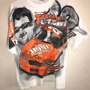Vintage Tony Stewart Nascar Racing T-shirt