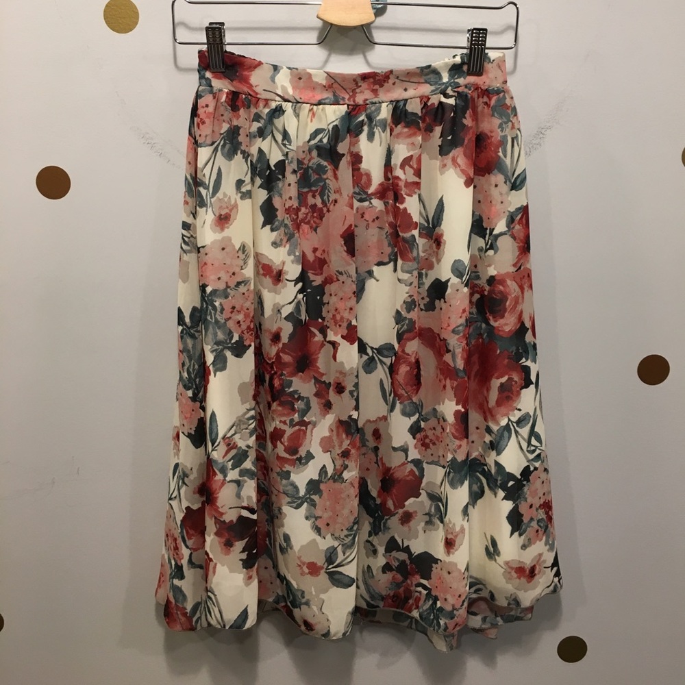 Floral skirt