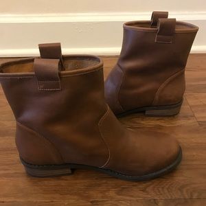 Sole Society Natasha Bootie in Vintage Cognac