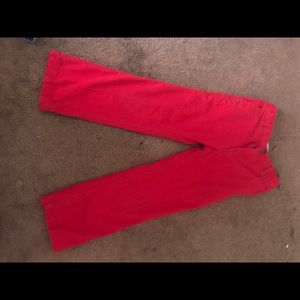 Red pants