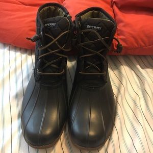 Sperry salt water duck boots