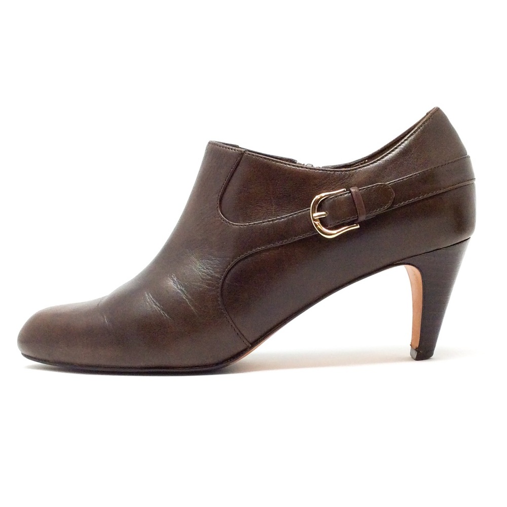 Cole Haan Zip Up Ankle Bootie w/ Buckle