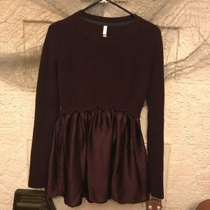 Sweater dress - size M - Exhilaration