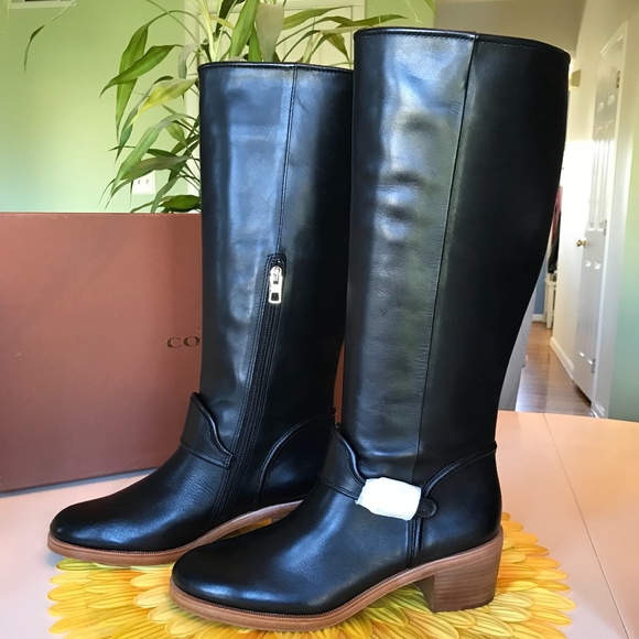 COACH CECILIA SOFT SHINE BOOT - Picture 3 of 7