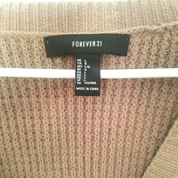 ❌SOLD❌Forever 21 Cardigan Size Lg. - Picture 3 of 7