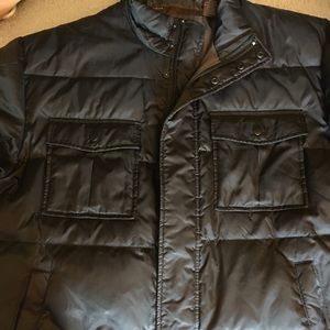 Perry Ellis black coat