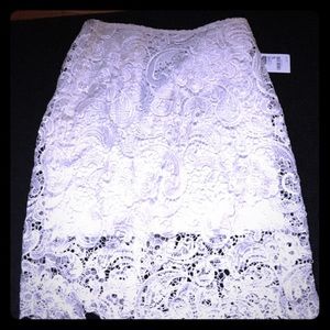 Charlotte Russe Lace Skirt