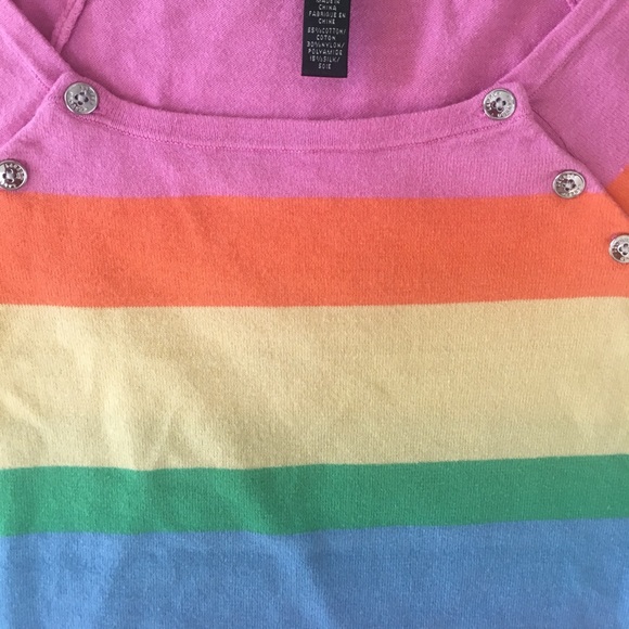 Lauren Ralph Lauren Cotton Nylon Silk Blend Blouse - Picture 7 of 7