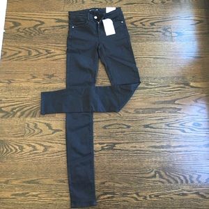 NWT Zara size 2 black skinny jeans